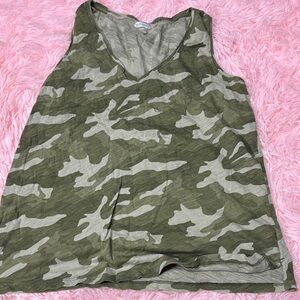 Camo Green Women's Tank Top